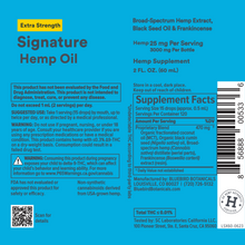 Load image into Gallery viewer, Extra Strength Signature Hemp Oil