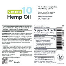 Load image into Gallery viewer, Complete Hemp Oil
