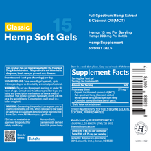 Load image into Gallery viewer, Classic Hemp Soft Gels