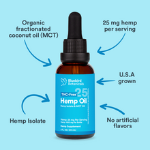 Load image into Gallery viewer, Broad-Spectrum Unflavored Hemp Oil
