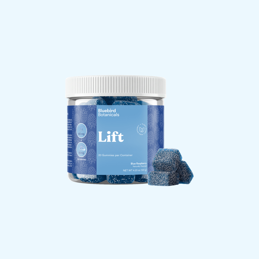 Lift Blue Raspberry Gummies